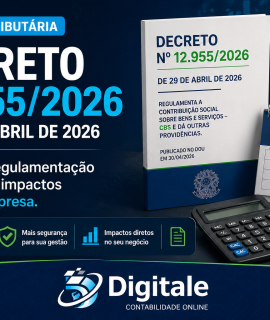 Decreto 12.955/2026: o que muda com a regulamentação da CBS e como isso impacta sua empresa